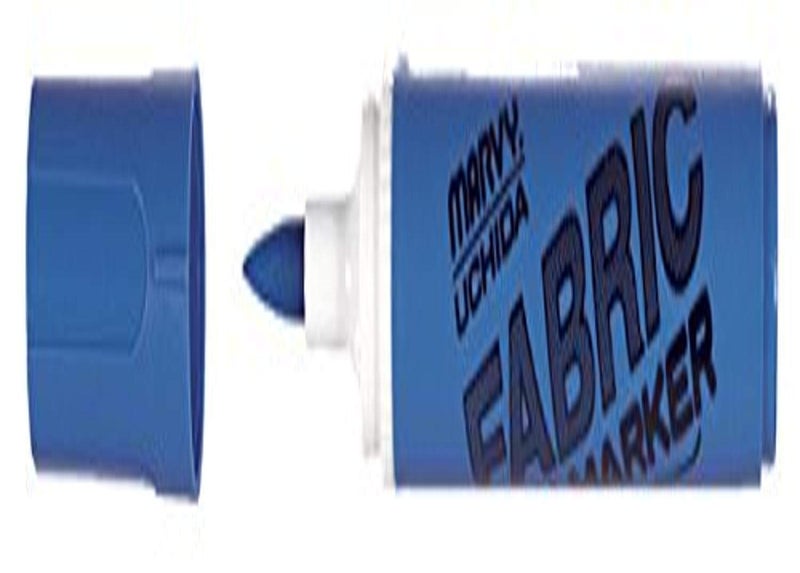 UCHIDA 722-C-3 Marvy Fabric Brush Point Marker, Blue